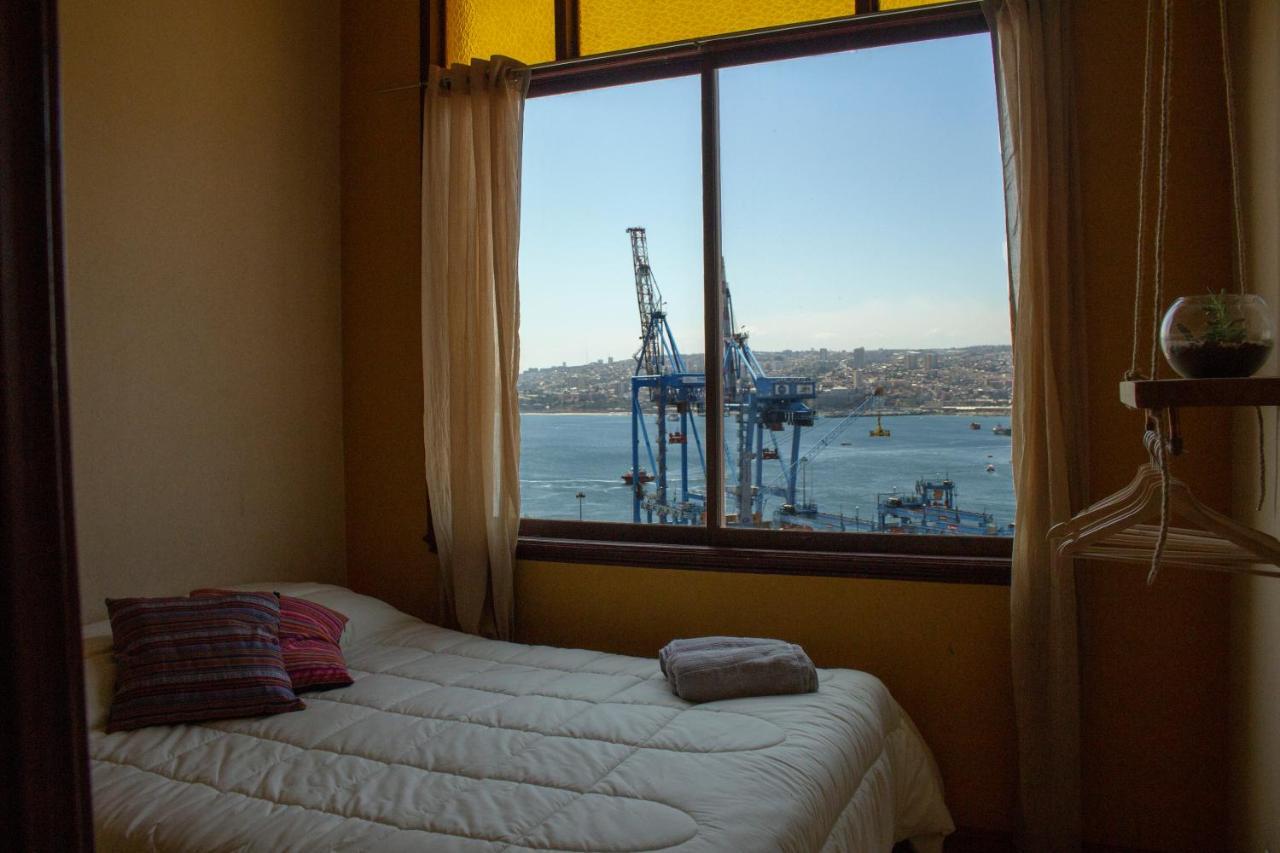 Casa Cuatro Vientos Hotel Valparaiso Bagian luar foto
