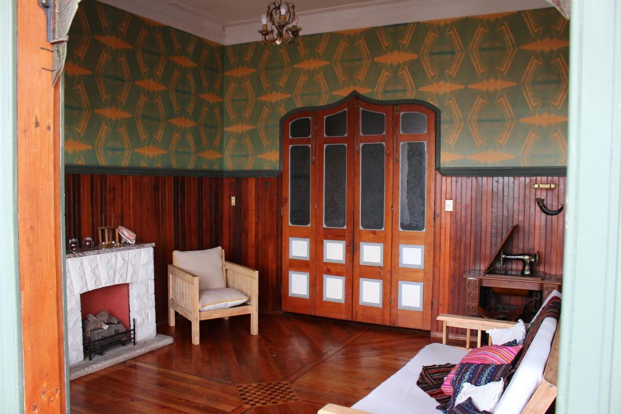 Casa Cuatro Vientos Hotel Valparaiso Bagian luar foto