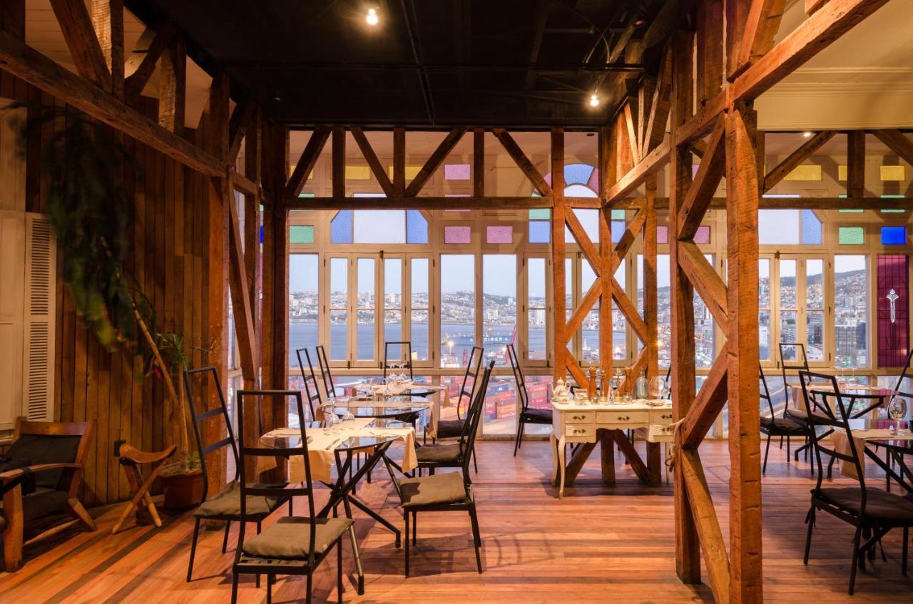 Casa Cuatro Vientos Hotel Valparaiso Bagian luar foto